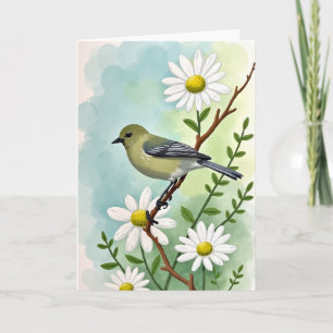 Little Bird Mothers Day Art Card