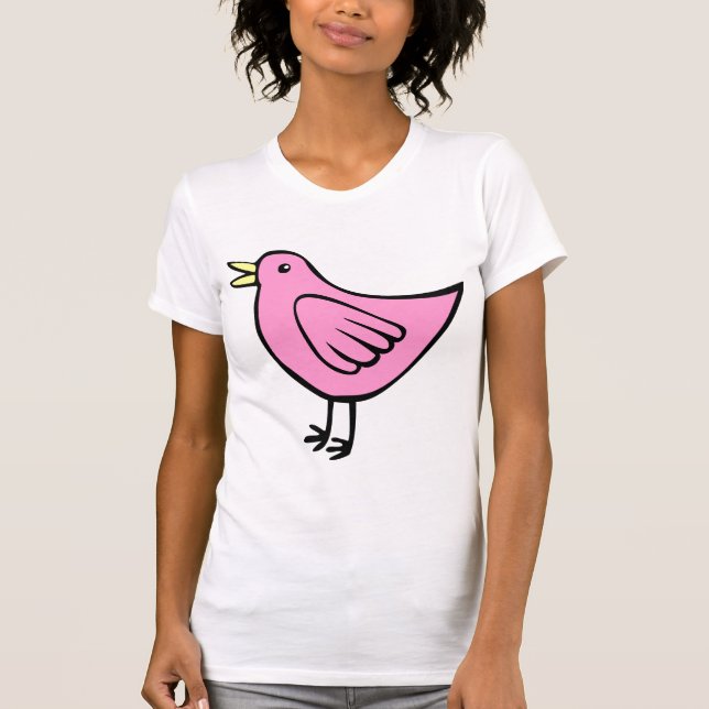 Little Bird - Pink T-Shirt (Front)