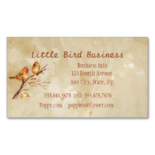 Little Bird Studio Custom Business Card