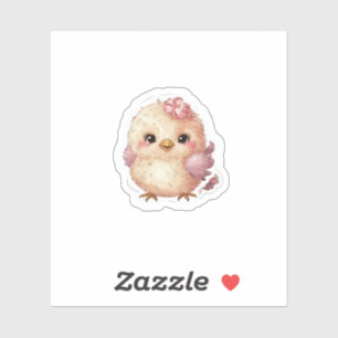 Little bird with bow