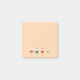 Little Birdies 3" x 3" Post-it® Notes