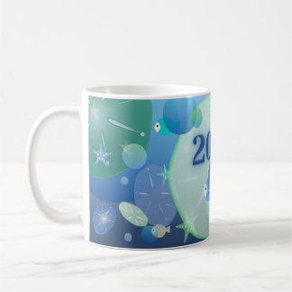 Little Bit of Blue - March Coffee Mug