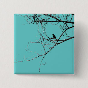 Little Black Bird Button