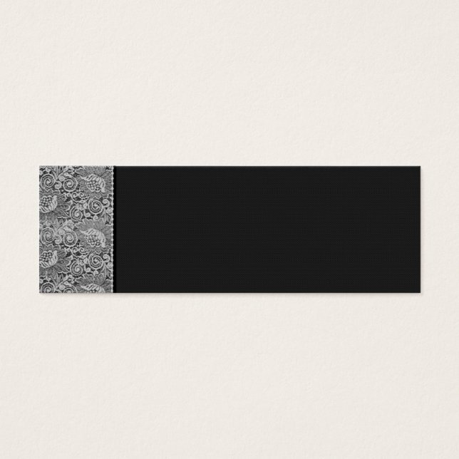 LITTLE BLACK CARD Customisable Personal Cards (Front)