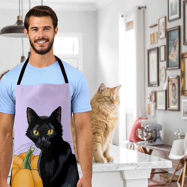 Little Black Cat Apron (Creator Uploaded)