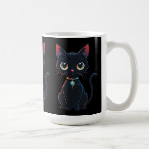 Little Black Cat - Spooky Coffee Mug