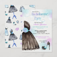 Little Black Dress Stilettos Bachelorette Party