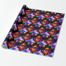 Little Black Girl 10th Birthday Coaster