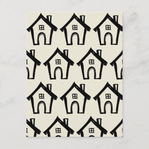 Little Black Houses, We Have Moved Cream Cards
