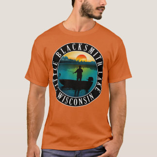 Little Blacksmith Lake Wisconsin Fishing T-Shirt