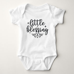 Little Blessing Baby Announcement Baby Bodysuit