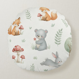 Little bloom baby round cushion