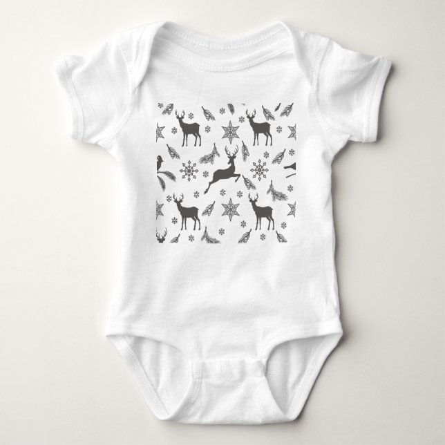 Little Blossoms Baby Bodysuit (Front)