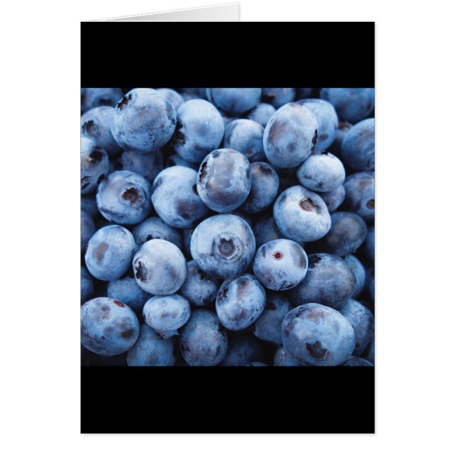 Little Blue Blueberries - Fruit Print (Front)