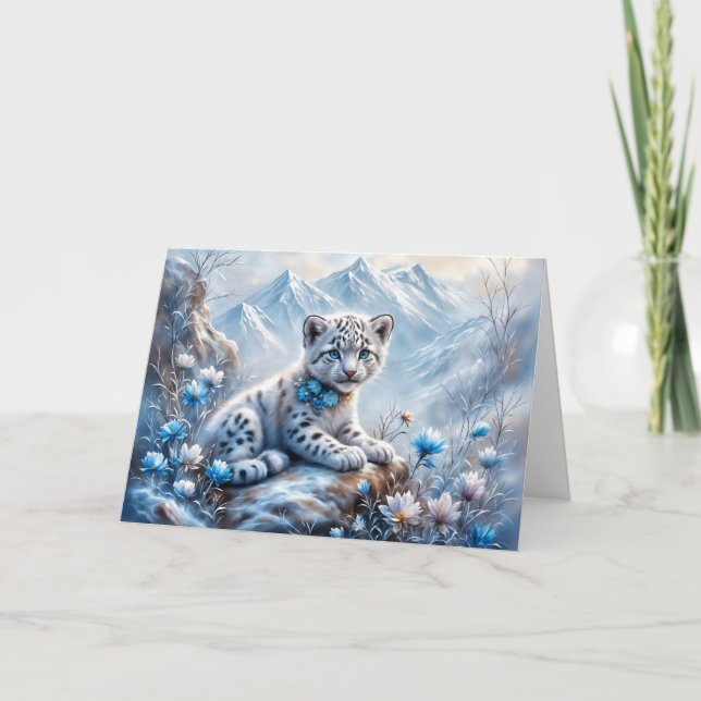 Little Blue Eyes Card (Front)