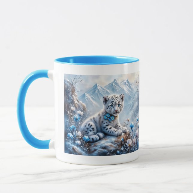 Little Blue Eyes Mug (Left)