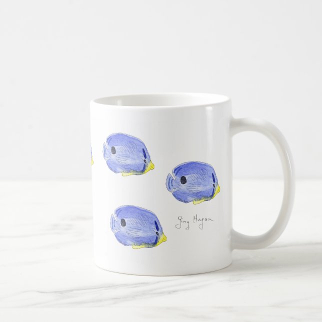 Little Blue Fish Mugs & Drinkware (Right)