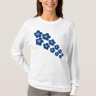 little blue flower T-Shirt