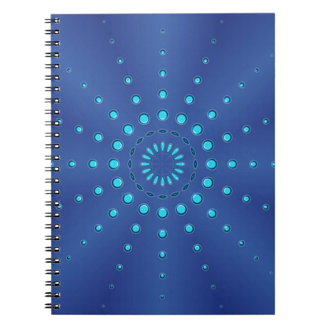 Little Blue Jewels Notebook (Front)