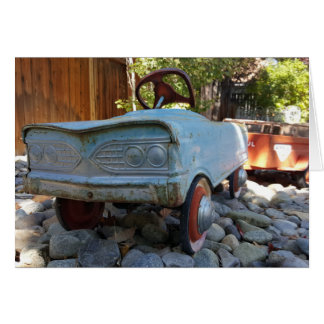 Little Blue Pedal Truck