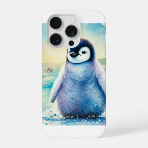 Little blue penguin 121024AREF103 - Watercolor iPhone 15 Pro Case