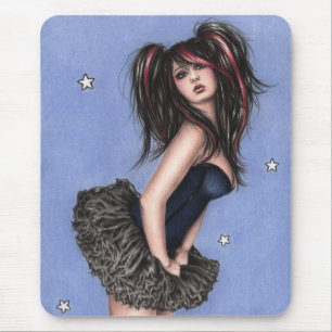 Little blue star Mousepad