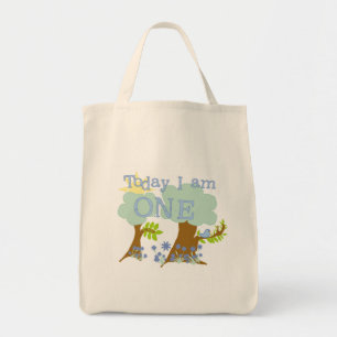 Little Bluebird 1st Birthday Tshirts and Gifts Tote Bag