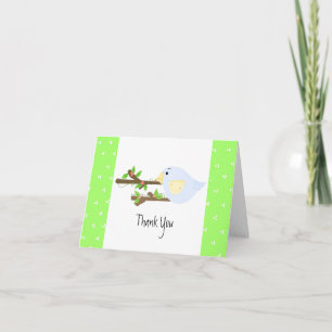 Little Bluebird Thank You Card