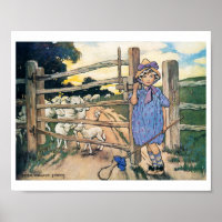 Little Bo-Peep, Jessie Willcox Smith