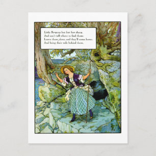 Little Bo-Peep Postcard