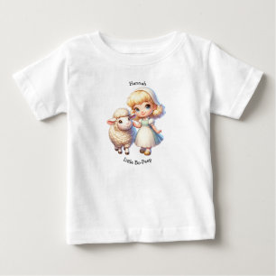 Little Bo-Peep & Sheep Nursery Rhyme  Baby T-Shirt