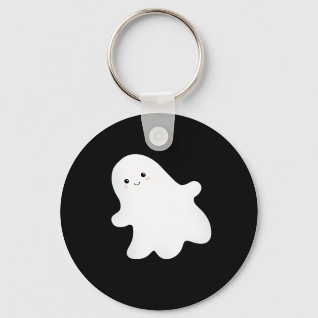 Little Boo Aesthetic Cool Key Ring (Front)