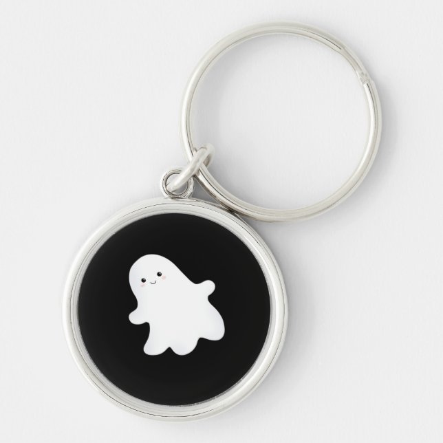 Little Boo Aesthetic Cool Key Ring (Front)