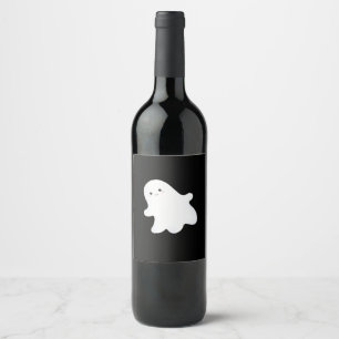 Little Boo Aesthetic Cool Wine Label