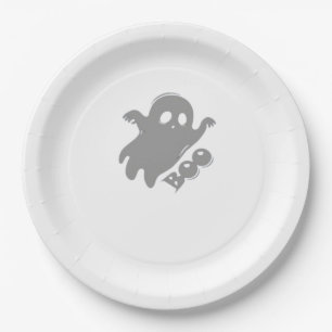 Little Boo Aesthetic Simple Paper Plate