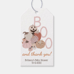 Little Boo Baby Pumpkin Gift Tags