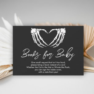 Little Boo Baby Shower Book Card
