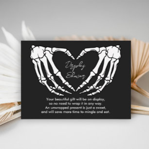 Little Boo Baby Shower Enclosure Card