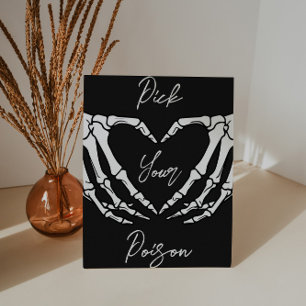 Little Boo Baby Shower Pick Your Poison  Poster