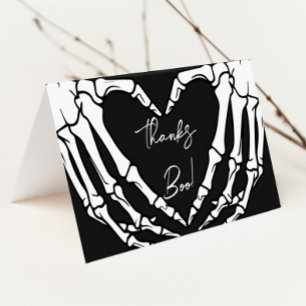 Little Boo Baby Shower Thank You Card