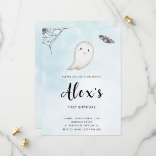 Little Boo Birthday Party Invitation