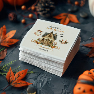 Little Boo Boho Birthday Bash Napkin