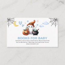 Little Boo Boy Baby Shower Book for baby Request