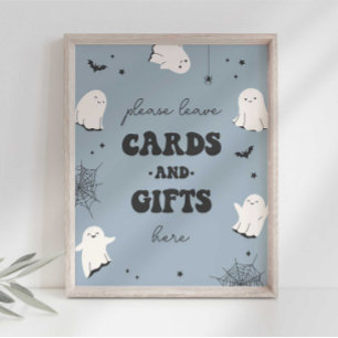 Little Boo Cards and Gifts Party Sign