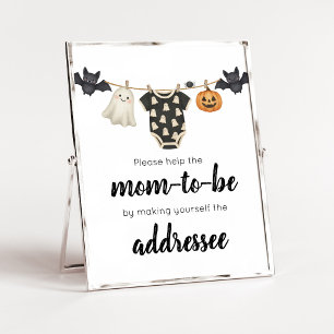 Little Boo Clothesline Envelope Station Sign