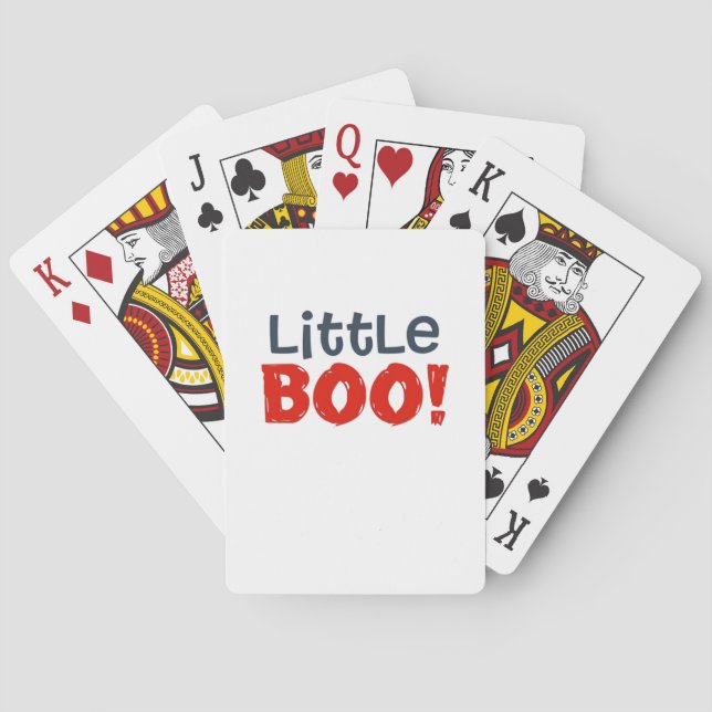 Little Boo Creative Casual Playing Cards (Back)