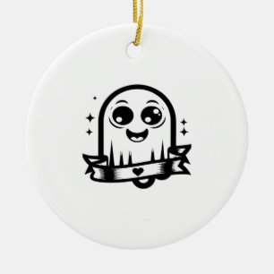 Little Boo Creative Style Ceramic Ornament