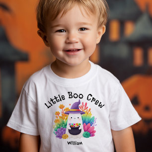 Little Boo Crew Halloween Toddler T-Shirt
