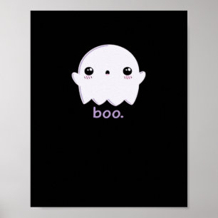 Little Boo Cute Halloween Poster
