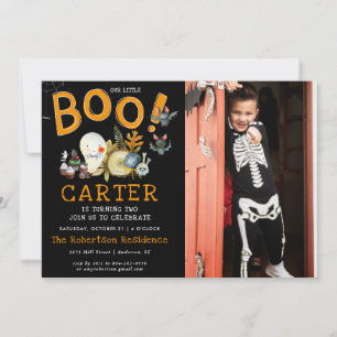 Little Boo Ghost Halloween Birthday Party
